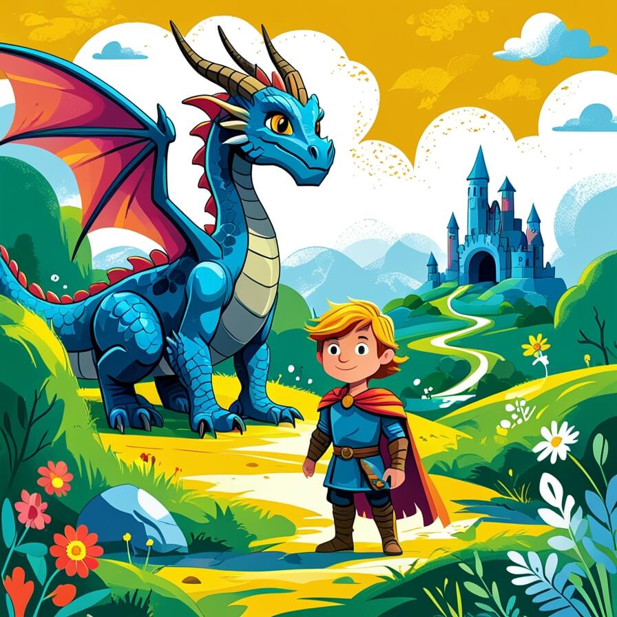 Fantasy Realms theme illustration