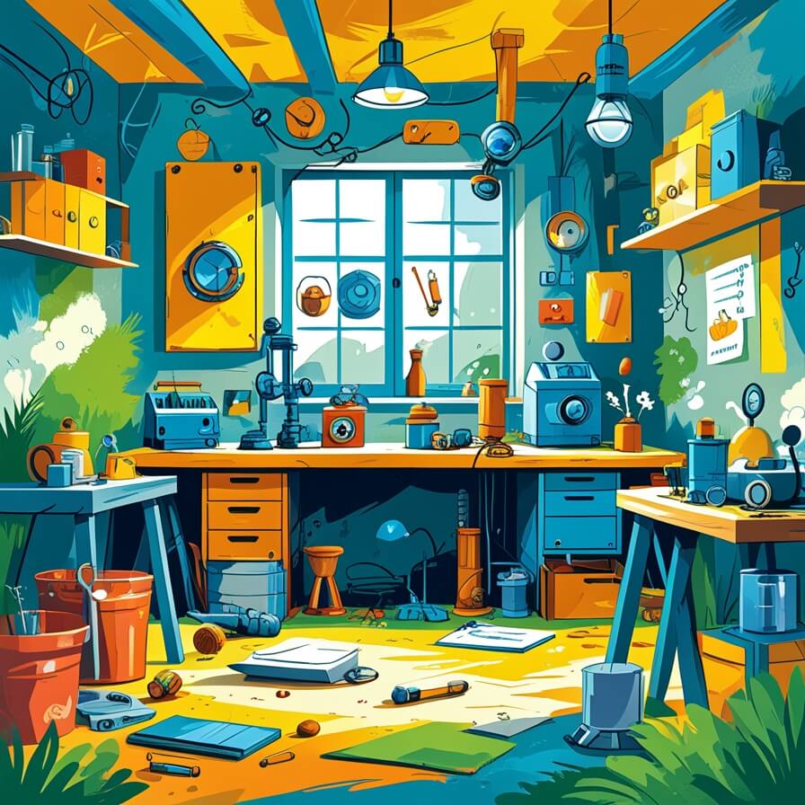 Science Explorers theme illustration